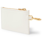 TOM FORD - Leather Cardholder with Lanyard - White