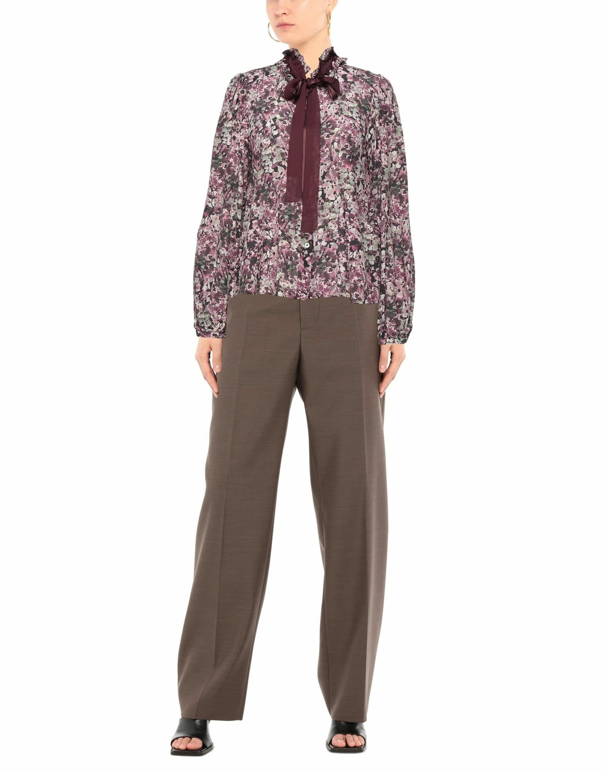 High Womens Top in Purple