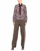 High Womens Top in Purple