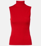 Loewe Double L ribbed-knit top