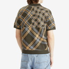 Dime Men's Antique Polo in Brown Multi