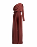 Rick Owens Womens Jumpsuit Chocolate in Brown