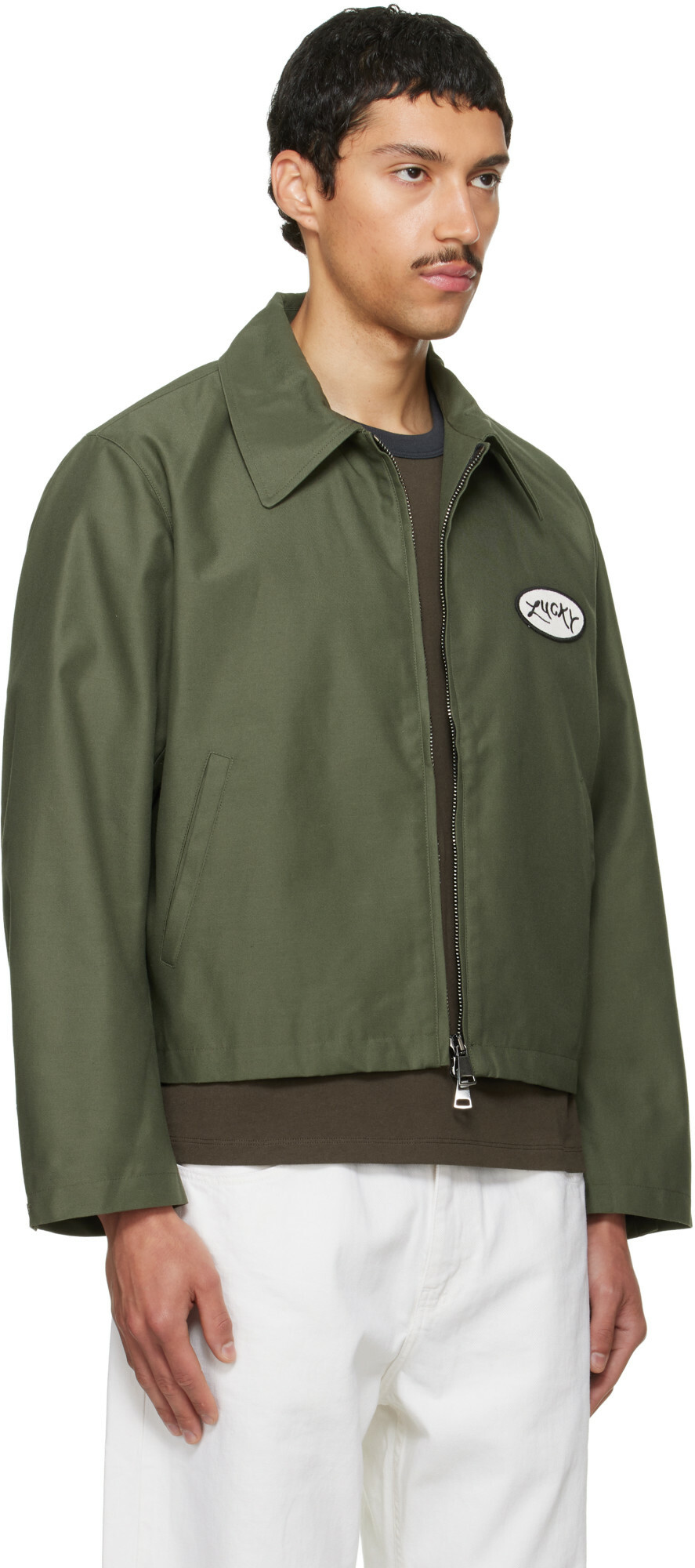 Second/Layer Green Lucky Station Jacket