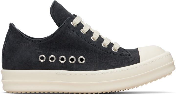 Photo: Rick Owens Black Temple Extreme Low Sneakers