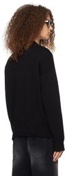 Marni Black Twisted Sweater