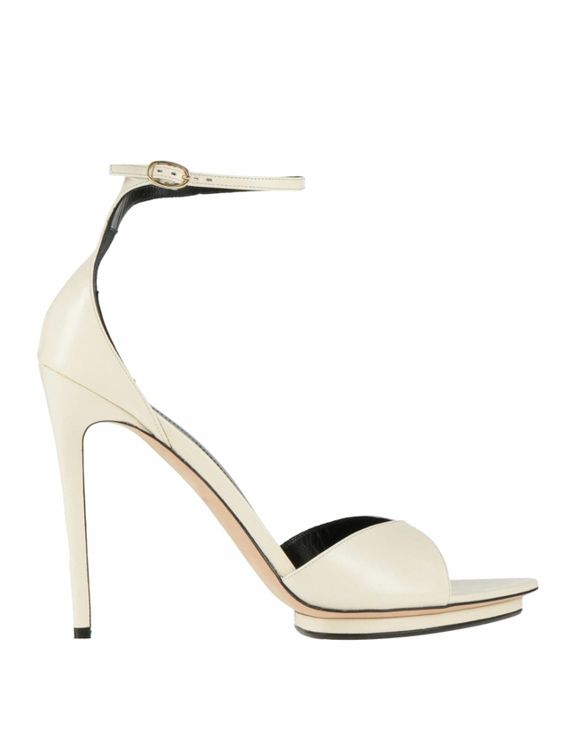 Photo: Victoria Beckham Womens Sandals in Ivory