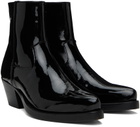 Ernest W. Baker Black Western Boots
