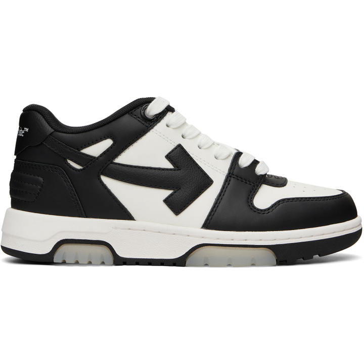 Photo: Off-White White & Black Out Of Office Sneakers