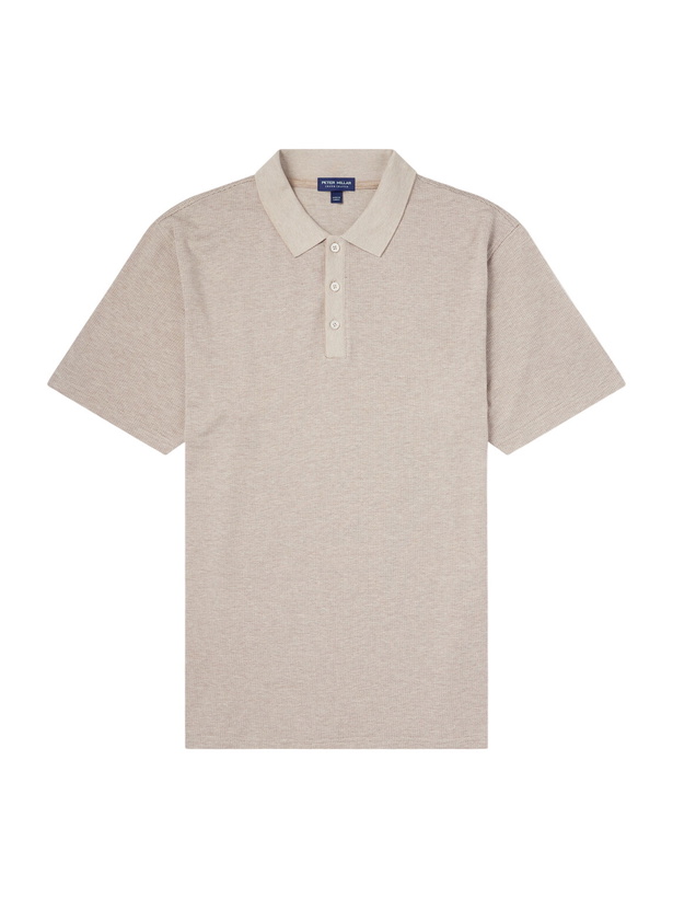Photo: Peter Millar - Barnes Stretch-Jersey Polo Shirt - Gray