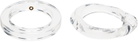 Dries Van Noten Transparent Cuff Bracelet Set