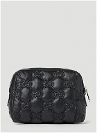 Gucci - GG Matelassé Beauty Case in Black