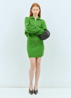 Sportmax Wool-And-Cashmere-Blend Mini Skirt
