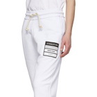 Maison Margiela White Stereotype Lounge Pants