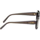 LOEWE Gray Slim Sunglasses