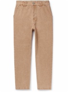 Ninety Percent - Straight-Leg Organic Jeans - Brown