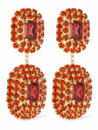 MAGDA BUTRYM - Orange Crystal Pendant Earrings
