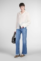 Séfr Clara Jeans In Blue Cotton