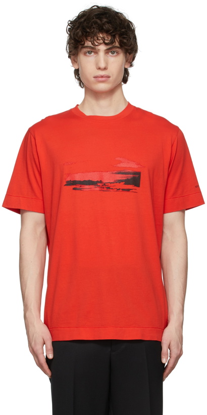 Photo: 1017 ALYX 9SM Red Infared T-Shirt