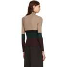 Marni Multicolor Ribbed Turtleneck