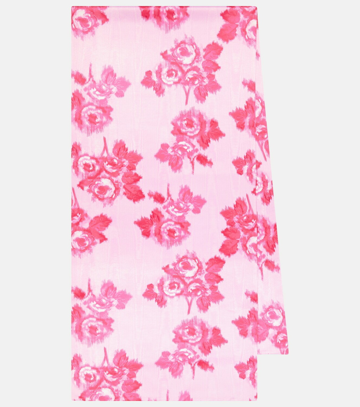 Emilia Wickstead Floral taffeta faille scarf