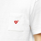 Human Made Men's Tiger Pocket T-Shirt in White