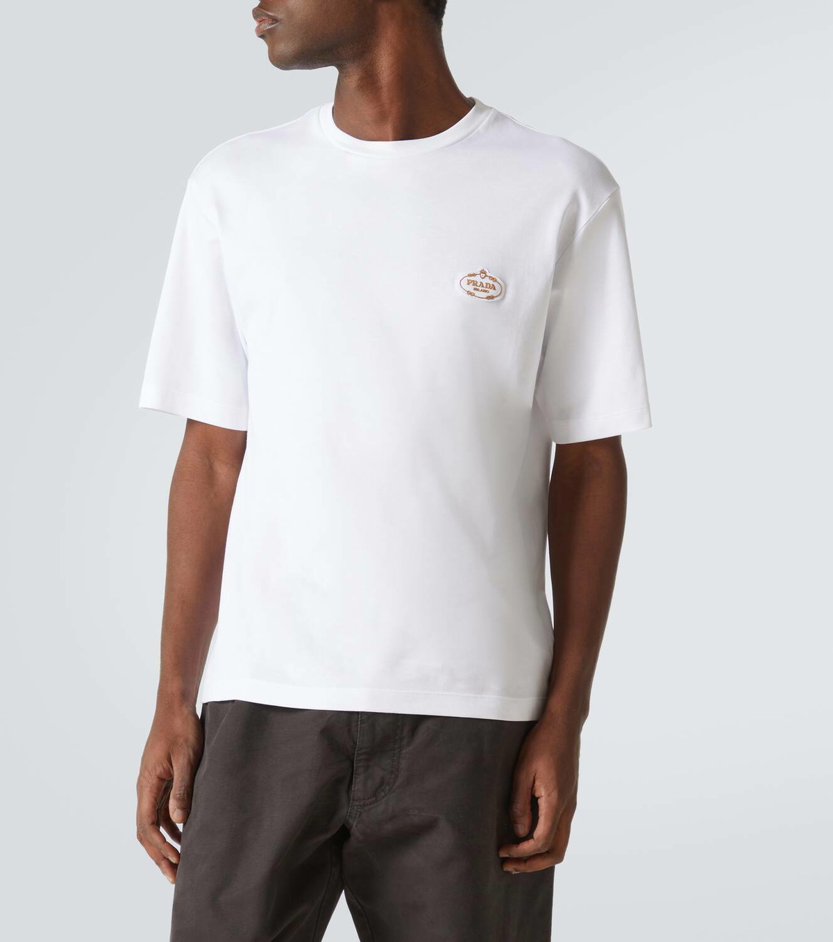 ★★ ★★ luxury interlock t-shirt T12F1TPO100M Murano Liquid Luxury Interlock Crew Neck Short Sleeve T