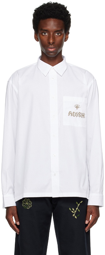 Photo: ADISH White Shajarat Shirt