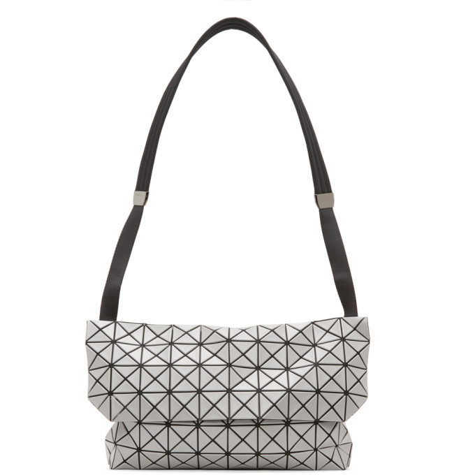 Photo: Bao Bao Issey Miyake Grey Prism Messenger Bag