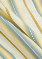 Thierry Colson Rachel Striped Cotton Maxi Dress Yellow