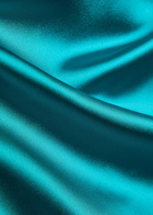 Talbot Runhof Off-the-shoulder Gathered Satin Maxi Dress Aqua