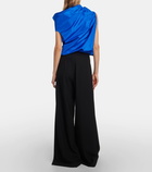 The Row Paras wool wide-leg pants