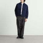 Universal Works Men's Seattle Cotton Pleated Track Pant in Charcoal