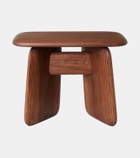 Zanat Stonehenge wood stool by Ludovica and Roberto Palomba