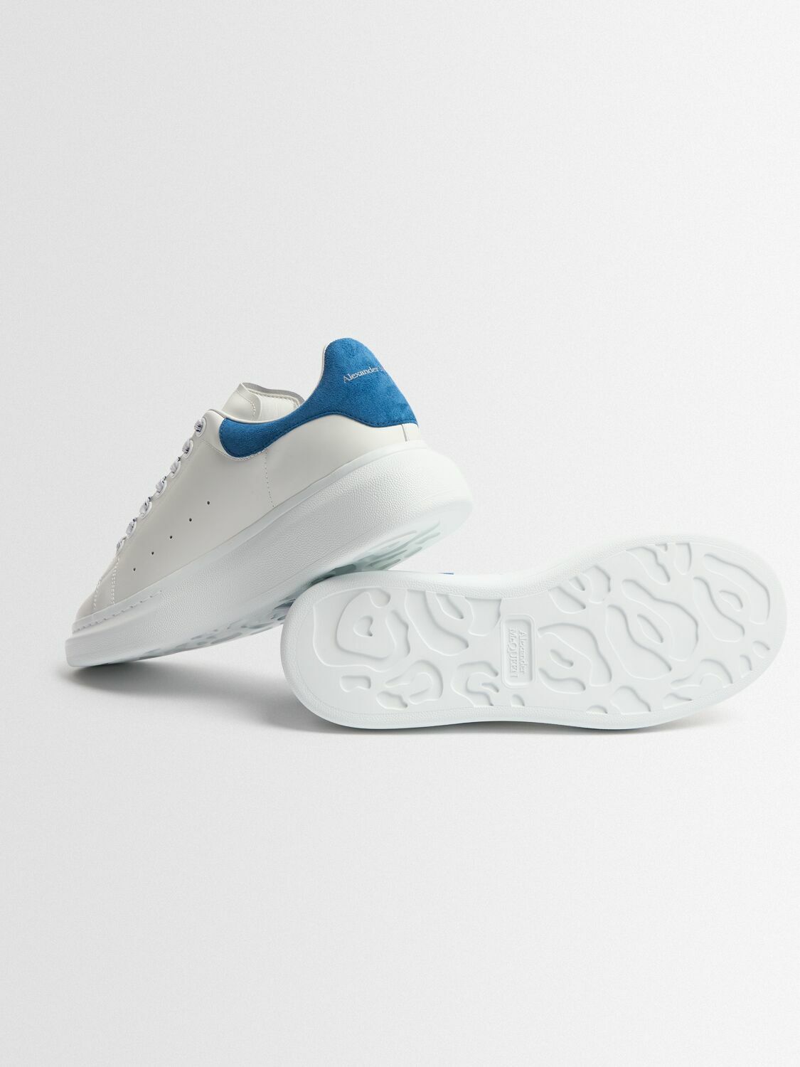 MCQUEEN Oversized Leather Sneakers Alexander McQueen