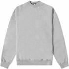 Cole Buxton Men's 2022 Gym Crew Neck Sweat in Grey Marl