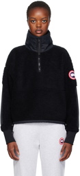 Canada Goose Black Half-Zip Sweatshirt