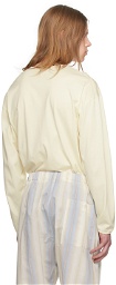 LEMAIRE Yellow Relaxed Long Sleeve T-Shirt