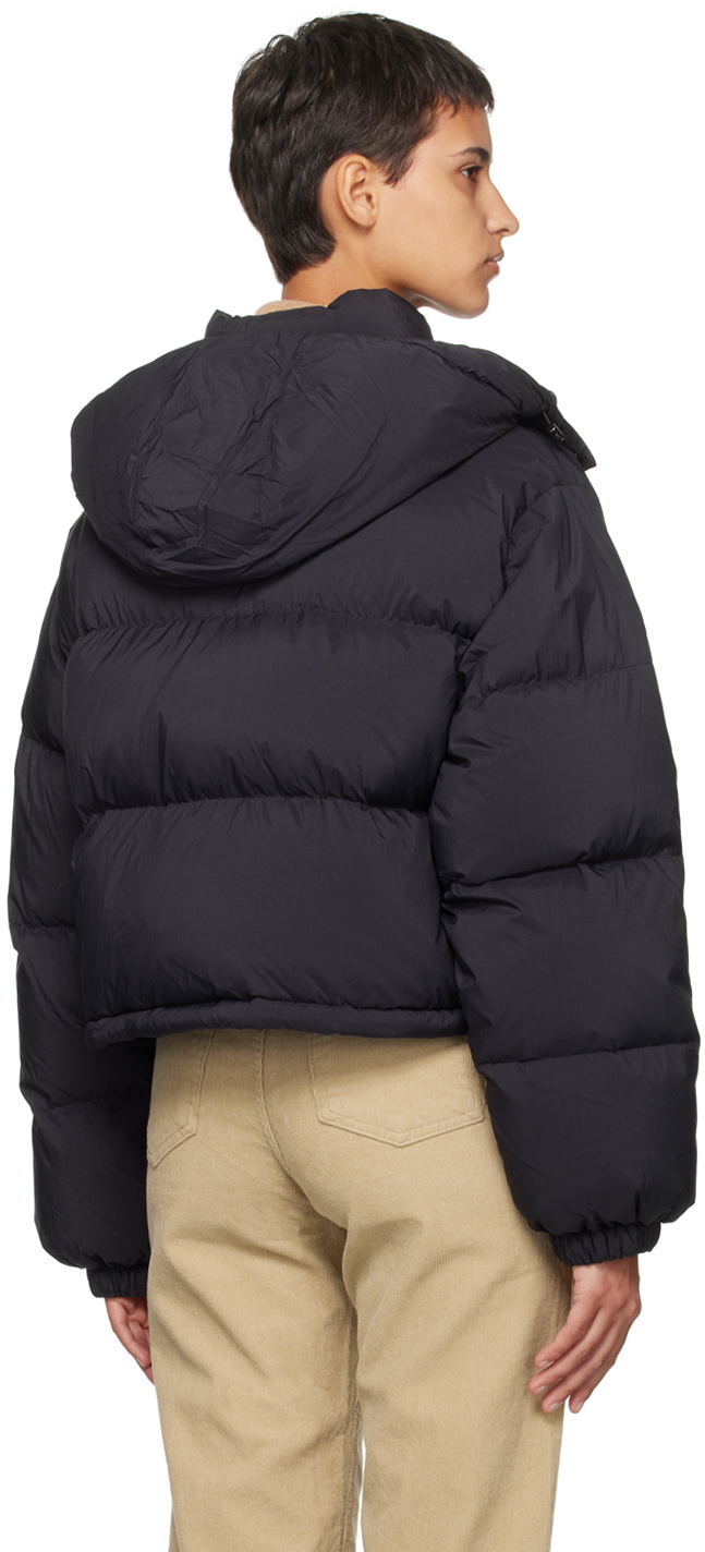 Dunst Black Cropped Down Jacket