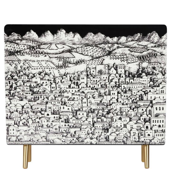 Photo: Fornasetti Gerusalemme magazine holder
