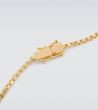 Tom Wood - Square Chain 9kt gold-plated necklace