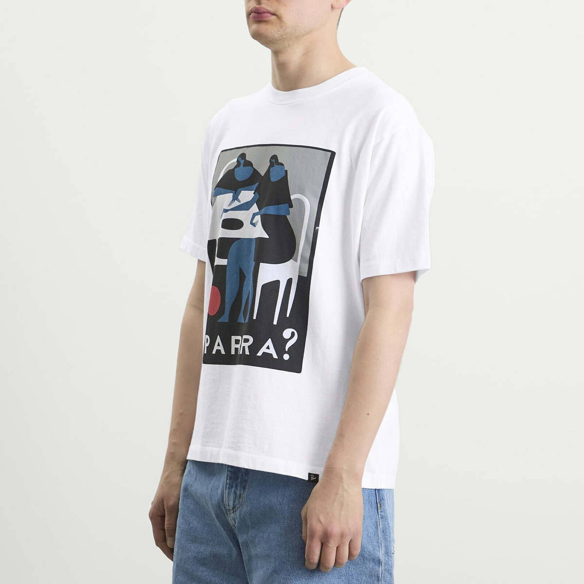 By Parra Men's What Is This T-Shirt in White