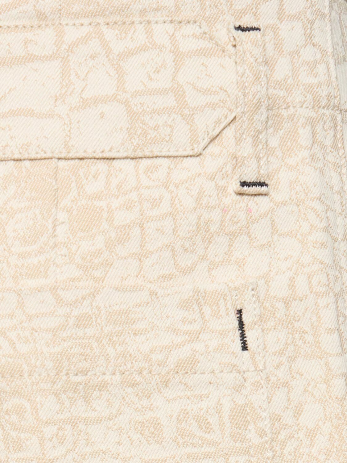 JACQUEMUS Le De-nîmes Fernando Croc Printed Pants Jacquemus