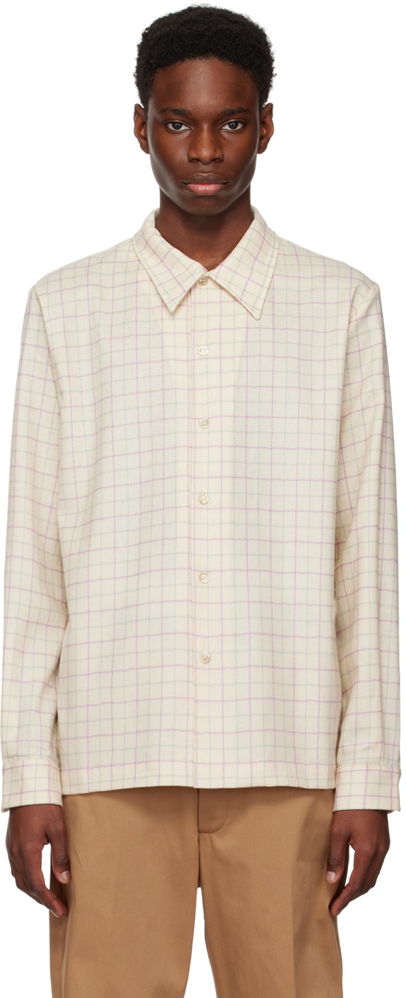 トップス ss23 sefr ripley shirt Séfr Beige Ripley Shirt Séfr