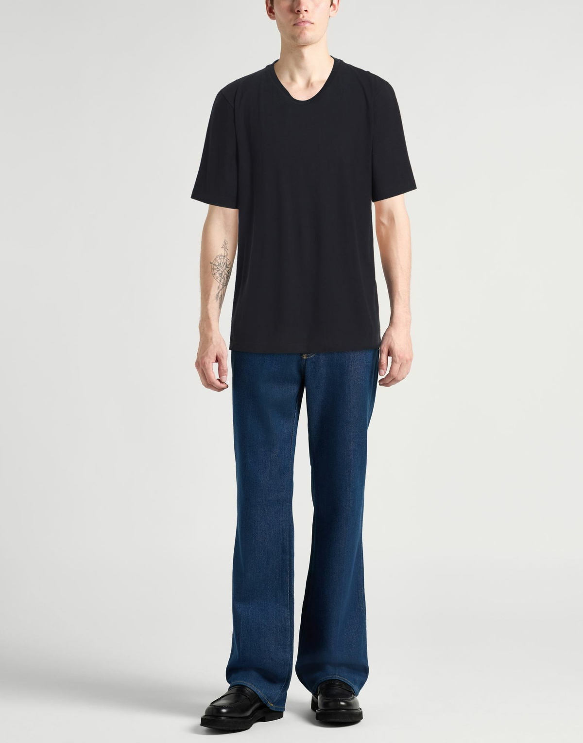 Lardini Mens T-shirt in Black