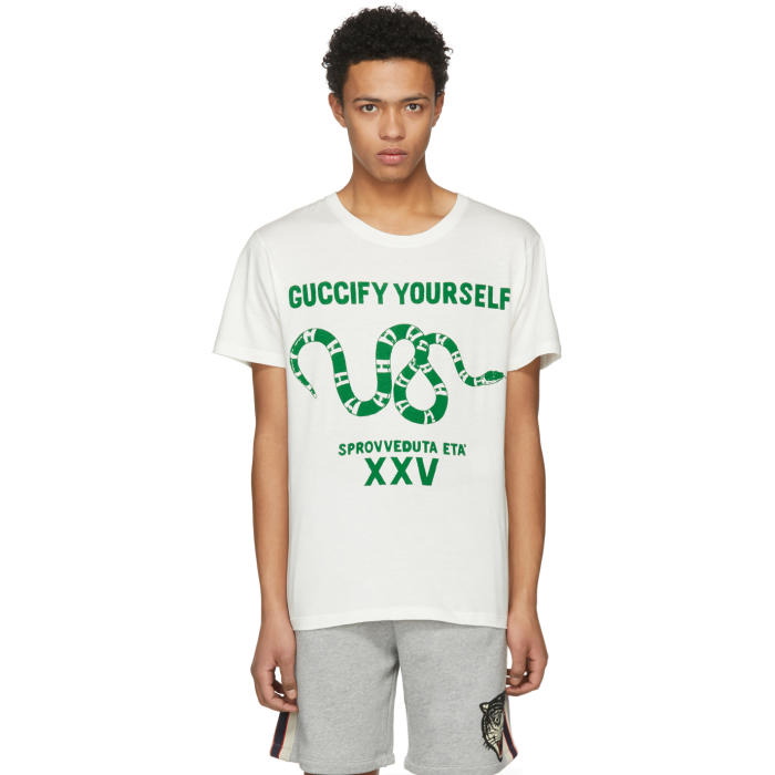 Photo: Gucci White Guccify Yourself T-Shirt