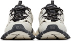 Balenciaga White & Black Track Sneakers