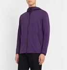 Nike - Sportswear Tech Pack Stretch-Jersey Zip-Up Hoodie - Purple