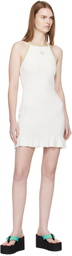 Casablanca White Strappy Tennis Minidress
