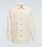 Lemaire - Cotton and wool-blend twill shirt
