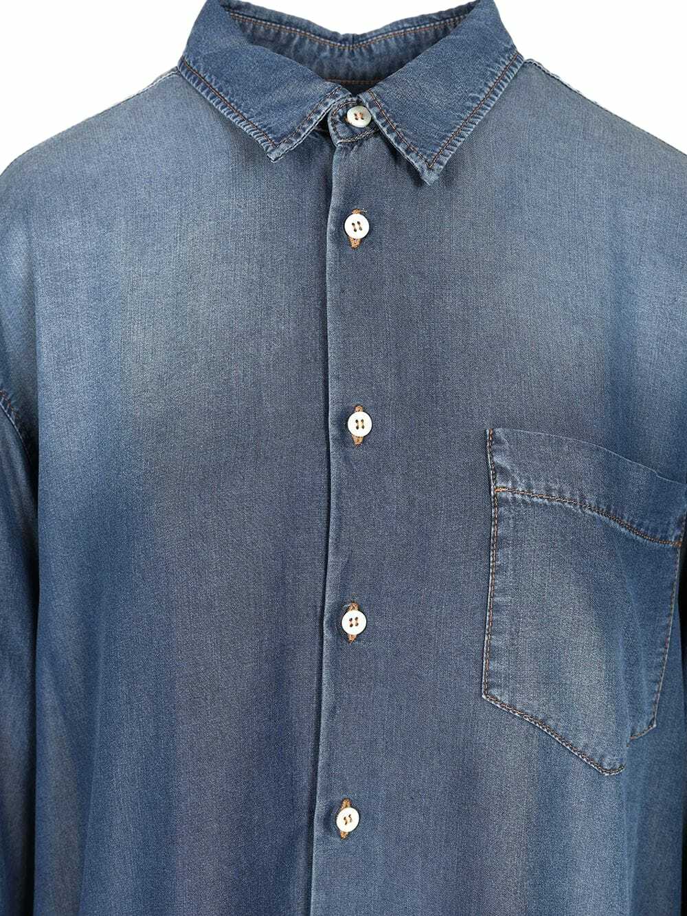 Magliano trompe-loeil Denim Shirt